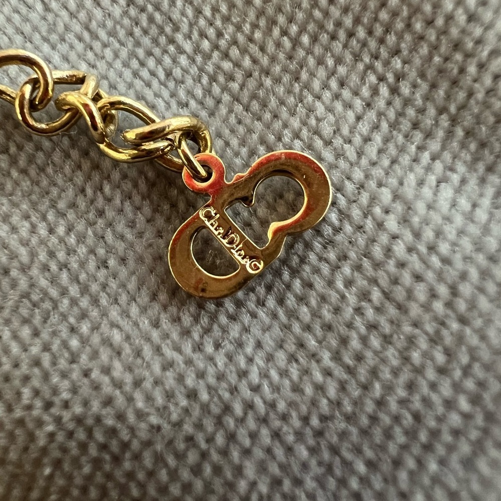 Dior Gold-tone Necklace - Picture 5 of 6